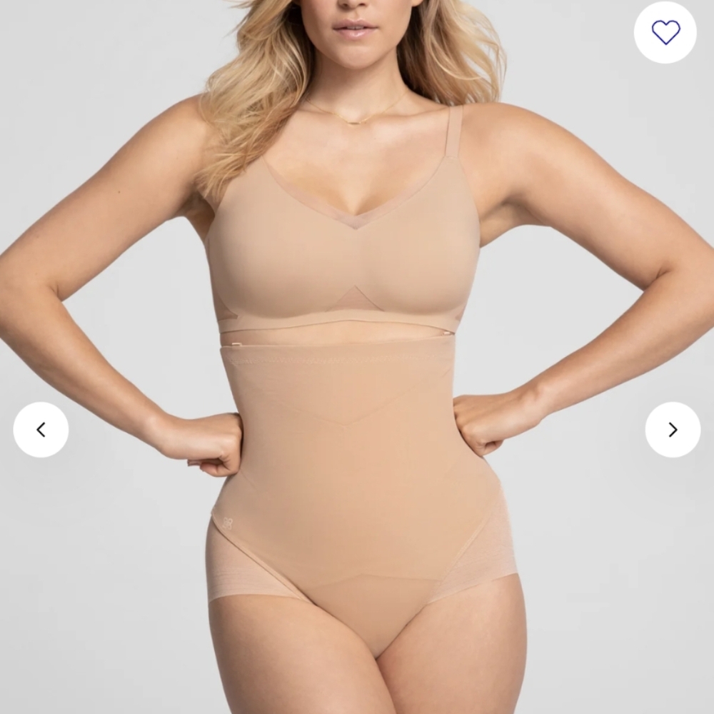 Honeylove Nude Superpower Brief - M - NWT